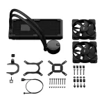 Fractal Lumen S24 V2 240 Black AIO Воден охладител за процесор