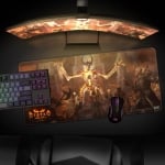 FS Blizzard Diablo 2 Resurrected Mephisto Геймърски пад за мишка и клавиатура