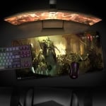 FS Blizzard Diablo IV Skeleton King Геймърски пад за мишка и клавиатура