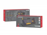 Genesis Thor 230 TKL Hot-Swappable Anchor Gray Negative Геймърска механична клавиатура с Outemu Red суичове