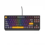 Genesis Thor 230 TKL Hot-Swappable Anchor Gray Positive Геймърска механична клавиатура с Outemu Red суичове