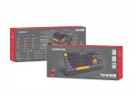 Genesis Thor 230 TKL Hot-Swappable Anchor Gray Positive Геймърска механична клавиатура с Outemu Red суичове