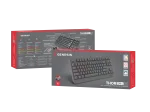 Genesis Thor 230 TKL Lite Hot-Swappable Black Геймърска механична клавиатура с Outemu Red суичове