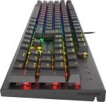 Genesis Thor 303 RGB Black Геймърска механична клавиатура с Outemu Brown суичове