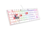 Genesis Thor 303 TKL White Геймърска механична клавиатура с Outemu Peach Silent суичове