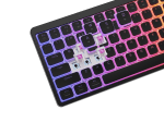 Genesis Thor 430 TKL Black Геймърска нископрофилна механична клавиатура с Outemu Pink Silent Low-profile суичове