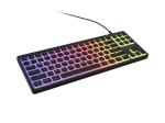 Genesis Thor 430 TKL Black Геймърска нископрофилна механична клавиатура с Outemu Pink Silent Low-profile суичове