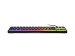 Genesis Thor 430 TKL Black Геймърска нископрофилна механична клавиатура с Outemu Pink Silent Low-profile суичове