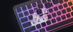 Genesis Thor 430 TKL Wireless Black Геймърска безжична нископрофилна механична клавиатура с Outemu Pink Silent Low-profile суичове