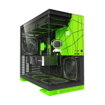 Geometric Future Model 5 Black/Green aRGB Nvidia Style Limited Edition Компютърна кутия