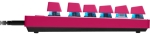 Logitech PRO X TKL RAPID Magenta Геймърска механична клавиатура с Logitech Magnetic Analog регулируеми суичове
