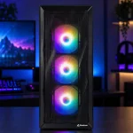 GGPC Scamp AMD Ryzen 5 5600XT / RX 9060 XT 8GB / 16GB DDR4 / 500GB SSD Геймърски компютър