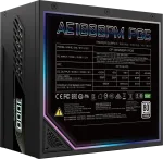 Gigabyte AORUS ELITE P1000W 1000W, 80 Plus Platinum, Напълно модулно, PCIe Gen 5.0, ATX 3.1 Захранване за компютър