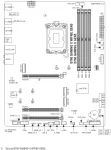 Gigabyte B760 GAMING X GEN5, LGA1700, DDR5 Дънна платка