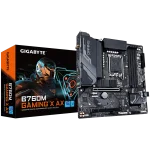 Gigabyte B760M GAMING X AX, LGA 1700, DDR5, WiFi 6E, Дънна платка