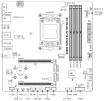 Gigabyte B850M AORUS ELITE WIFI6E, AM5, DDR5, Wi-Fi 6E Дънна платка