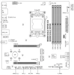Gigabyte B850M EAGLE WIFI6E ICE, AM5, DDR5, Wi-Fi 6E Дънна платка