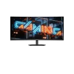 GIGABYTE MO34WQC36 34" QD-OLED, 360Hz, 0.03ms, 21:9 Ultra Wide QHD (3440 x 1440), AMD FreeSync Premium Pro, VESA DisplayHDR True Black 500, 1800R Извит геймърски монитор