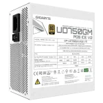 Gigabyte UD750GM PG5 V2 ICE 750W, 80 Plus Gold, Модулно, PCIe 5.1, ATX 3.1 Захранване за компютър