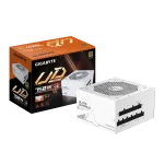 Gigabyte UD750GM PG5 V2 ICE 750W, 80 Plus Gold, Модулно, PCIe 5.1, ATX 3.1 Захранване за компютър