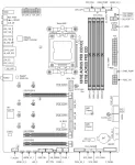 Gigabyte X870E AORUS PRO X3D, AM5, DDR5, Wi-Fi 7 Дънна платка