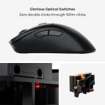 Glorious Model D 2 PRO Black Wireless Безжична геймърска мишка