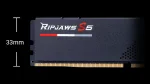 G.SKILL Ripjaws S5 Black 32GB (2x16), DDR5, 5200 MHz, CL36, Intel XMP / AMD EXPO Рам памет