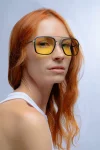GUNNAR Barron Silver - Amber Компютърни очила