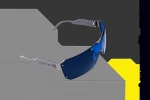 Gunnar Cyberpunk 2077 Dex Steel Sun Компютърни слънчеви очила
