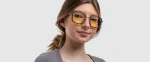 GUNNAR Fallout Vault 33 Gunmetal/Olive - Amber Геймърски очила за компютър