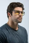 Gunnar Mammoth Onyx Amber Focus Компютърни очила