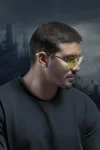 GUNNAR The Witcher White Wolf Steel/Umber - Amber Компютърни очила