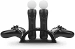 Hama 4-Way Зареждаща станция за PlayStation 4VR контролери