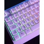 Hama uRage Exodus 220 TKL RGB White Геймърска мембранна клавиатура