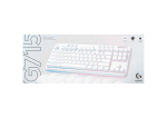 Logitech G715 TKL Tactile Lightspeed Безжична геймърска механичка клавиатура с GX Brown суичове