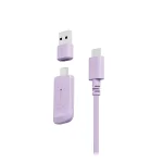 HyperX Cloud Flight 2 Lavender Геймърски безжични слушалки с микрофон