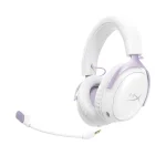 HyperX Cloud III S Wireless White/Pink Геймърски безжични слушалки с микрофон