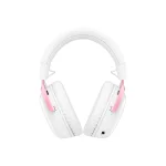 HyperX Cloud III S Wireless White/Pink Геймърски безжични слушалки с микрофон