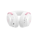 HyperX Cloud III S Wireless White/Pink Геймърски безжични слушалки с микрофон