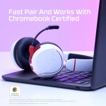 HyperX Cloud Mini White Безжични геймърски слушалки с микрофон