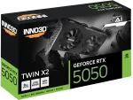 Inno3D GeForce RTX 5050 TWIN X2, 8GB GDDR6 Видео карта
