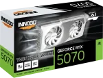 Inno3D GeForce RTX 5070 Twin X2 OC White, 12GB GDDR7 Видео карта