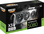 INNO3D GeForce RTX 5080 X3, 16GB GDDR7 Видео карта