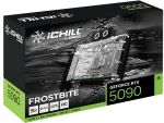 Inno3D GeForce RTX 5090 iCHILL FROSTBITE, 32GB GDDR7 Видео карта