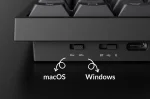Keychron B36 Deep Black Безжична геймърска клавиатура с мембранни Scissor суичове
