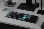 Keychron B36 Deep Black Безжична геймърска клавиатура с мембранни Scissor суичове