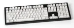 Keychron Cherry Profile Double-Shot PBT Full Set 219 Keycaps Black on White Комплект капачки за механични клавиатури