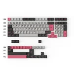 Keychron Cherry Profile Double-Shot PBT Full Set 219 Keycaps Dolch Pink Комплект капачки за механични клавиатури