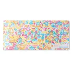 Keychron Graffiti Party Desk Mat Геймърска подложка за клавиатура и мишка