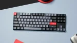 Keychron K1 Pro QMKVIA TKL Hot-Swappable RGB Безжична нископрофилна геймърска механична клавиатура с Gateron Low Profile Red суичове